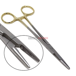 ที่จับเข็มแบบแมนนวล Olsen Hegar ด้ามทอง ขนาด 5.5 นิ้ว อุปกรณ์ผ่าตัดตาคุณภาพพรีเมียม พร้อมหัวทังสเตนคาร์ไบด์ ได้รับมาตรฐาน CE - Product Image 5