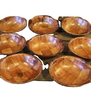 Ensemble de 3 bols à nouilles et à fruits en céramique polie de style européen, taille personnalisée pour cadeaux, vaisselle naturelle, fabrication artisanale en Inde - Product Image 1