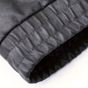 Men's Black PU <b>Leather</b> Moto <b>Jacket</b> Stand Collar Zipper Closure Slim Fit Affordable men's <b>winter</b> <b>leather</b> <b>jacket</b> New style - Product Image 3