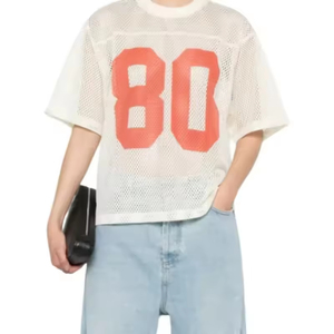 เสื้อฟุตบอลอเมริกันชาย สีดำ คอวี แขนสั้น เบอร์ 23 ระบายอากาศได้ดี ชุดทีม ทรงปกติ ใส่ได้ทุกฤดู - Product Image 3