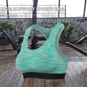 Sujetador Deportivo de Gimnasio Personalizado al por Mayor, de Spandex/Poliéster, para Mujer, de Alta Calidad, para Fitness, Yoga, Tallas Grandes, Transpirable, Mediano - Product Image 5