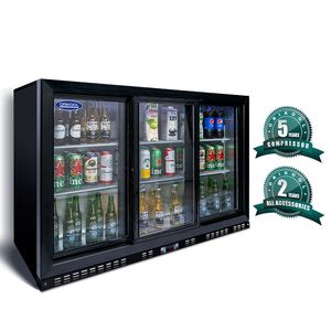 ORIKOOL Frigorifero Commerciale per Bevande da 53 Pollici, 3 Porte in Vetro, Refrigeratore da Bar per 480 Lattine di Vino e Birra, Capacità 11,3 Piedi Cubi - Product Image 2