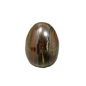 Huevo Yoni de Piedra Natural Ojo de Tigre, Huevo de Jade Semiprecioso para Protección Energética, Ejercicio Vaginal, Tallado, Feng Shui Directo - Product Image 1
