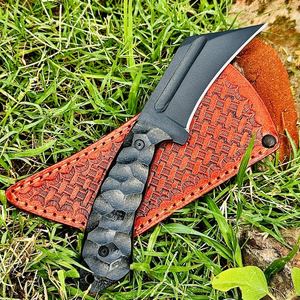 Drop Point Skinner Knife Stainless Steel Blade 0.6mm Thickness Straight Edge Industrial Grade Non Adjustable Handle - Product Image 2
