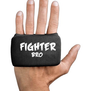 Protège-poignets en nylon noir pour l'entraînement de boxe toutes saisons, avec protections articulaires en gel - Product Image 3