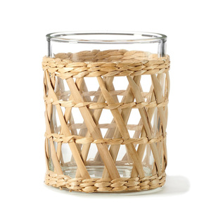 Porte-gobelets en paille naturelle personnalisés à prix compétitif, tissés en jonc de mer, pour verres - Product Image 5