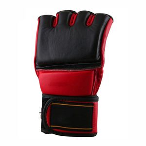 ถุงมือต่อสู้ MMA Sanda แบบขายส่ง ออกแบบเองได้ พร้อมดีไซน์ฝ่ามือเปิด ถุงมือศิลปะการต่อสู้แบบกำหนดเองสำหรับการฝึก MMA และการต่อสู้แบบ Grappling - Product Image 5