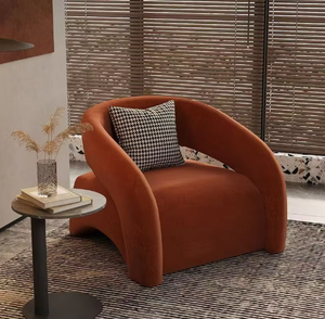 Sillón de Diseño Moderno con Brazos, Sillón de Descanso para Sala de Estar, Sillón Ocasional para Salón - Product Image 1