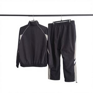 Chaqueta Deportiva de Invierno para Hombre, Dos Piezas, Ecológica, 100% Nailon, Elástica en Cuatro Direcciones, de Secado Rápido, Transpirable, Azul Claro con Parches - Product Image 2