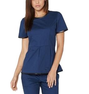 Traje azul Unisex para enfermería, uniforme de enfermería con diseño de muestra, con cremallera superior, nuevo estilo - Product Image 2