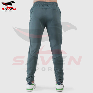 Pantalon de survêtement décontracté pour homme en tissu doux au toucher, personnalisable avec couleurs contrastées, nouvelle collection, meilleure vente - Product Image 2