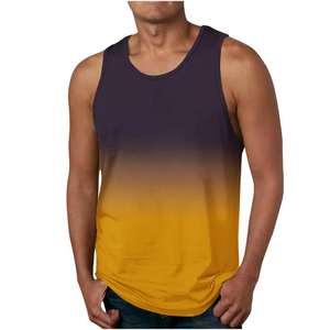 Camiseta sin Mangas para Hombre, Estilo Nuevo, Impresión 3D, Calidad Premium, Transpirable, para Gimnasio, Personalizable, Ropa Deportiva - Product Image 3