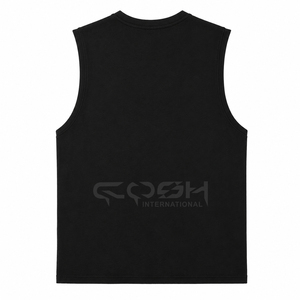 เสื้อกล้ามผู้ชาย Cosh International รุ่นวินเทจ น้ำหนักเบา พิมพ์ลายกราฟิก ผ้าฝ้ายพรีเมียม ทรงเข้ารูป สไตล์สตรีทแวร์ ไซส์ใหญ่ - Product Image 2