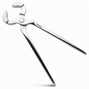 ที่ตัดเล็บม้าแบบมืออาชีพ ขนาด 10 นิ้ว ปรับได้ ใช้ซ้ำได้ เป็นมิตรกับสิ่งแวดล้อม แข็งแรงทนทาน ผลิตจากเหล็กตีขึ้นรูป ขัดเงา สำหรับกีฬาขี่ม้า - Product Image 1