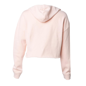 Sudadera corta informal para mujer, de algodón suave, con capucha, manga larga, cómoda, de corte relajado, estilo urbano. - Product Image 2