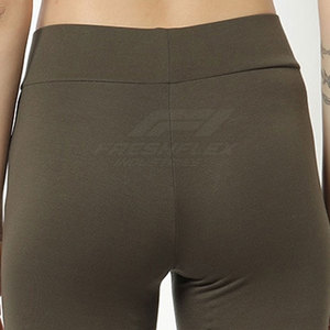 Hot Sale <b>Cheap</b> Price New Style Custom Logo Design Yoga <b>Leggings</b> Mid Elastic Waist Solid Color Lightweight Full Length - Product Image 5