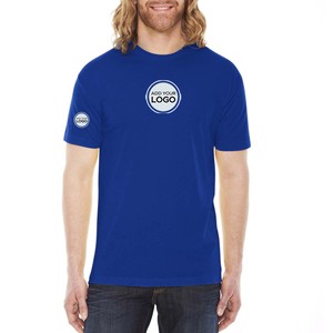 เสื้อยืด BELLA+CANVAS สีกรมท่า ผ้าทริบลนด์ เสื้อยืดคอกลมพรีเมียมผ้าทริบลนด์ - Product Image 5