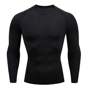 Chemises de course à compression à séchage rapide pour hommes, respirantes, pour la salle de sport, l'entraînement, le MMA, rashguard, protection UV, écologiques, antibactériennes, imprimées - Product Image 6
