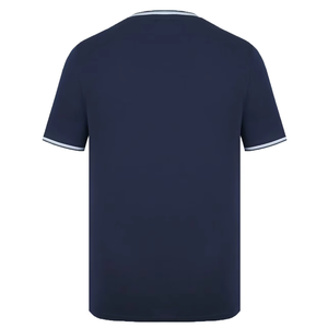 T-shirt pour homme 100% coton 260g, teint en fil, coupe sport ample, jersey long, imprimé numérique, vierge - Product Image 2