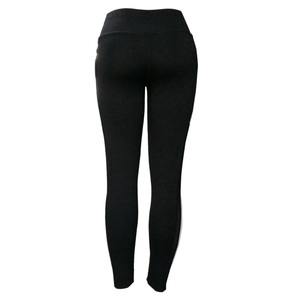 Leggings de yoga pour femmes en gros, taille haute, effet ventre plat, unis, écologiques, sans coutures, pour l'entraînement, le fitness, la course et l'étirement - Product Image 5