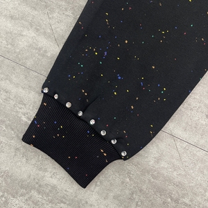 เสื้อฮู้ดครอปพิมพ์ลายสกรีนเต็มตัว ประดับคริสตัล ทรงโอเวอร์ไซส์ ผ้าเฟรนช์เทอร์รี่เนื้อหนา สไตล์สตรีทแวร์ - Product Image 4