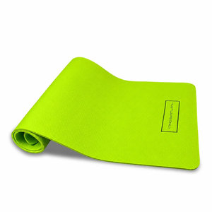 Tapete de Yoga Verde Texturizado, Plegable, para Ejercicio, Gimnasio, Entrenamiento, con Logotipo Personalizado, TPE, Doble Capa, Antideslizante, Ecológico - Product Image 1