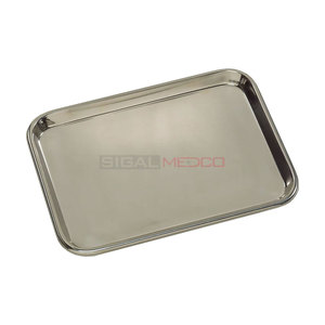 Bandeja Organizadora de Herramientas de Acero Inoxidable Alemán Clásico Premium, Resistente a la Corrosión, para Esterilización de Nariz, Oreja y Labios - Product Image 1
