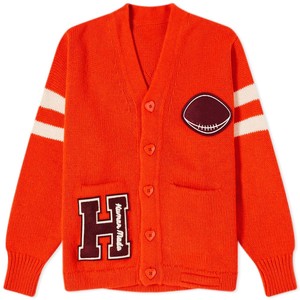 Cardigan pour homme de haute qualité à col en V avec manches rayées, idéal pour les écoles et les universités - Product Image 4