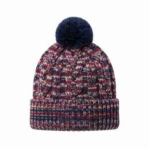 Unisex Vintage Jacquard Beanie Contrast English Letter 100% Polyester Reversible <b>Warm</b> Autumn Winter <b>Hat</b> OEM Wholesale - Product Image 6