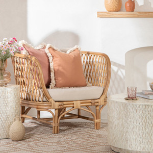Sofá de ratán, sillas de bistró francesas, sillas de caña natural, sofás al precio más bajo de fábrica - Product Image 3