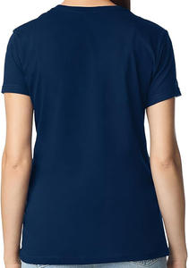 Camiseta de jersey con estampado navideño para mujer, camiseta con logotipo, gráfico de moda, informal, ajuste regular, para todas las estaciones, Top estético de moda - Product Image 3