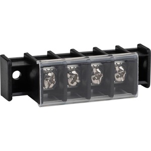 4-Pole 4-Position 4-Circuit Copper Screw Terminal Strip Barrier Terminal <b>Block</b> 32A Panel <b>Mount</b> - Product Image 3