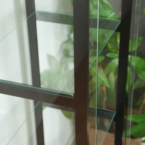 MG-G172 moderne lumière LED enfants vitrine de stockage jouet étagère armoires pour maison Bar hôtel affichage salon entrée verre Figure - Product Image 5