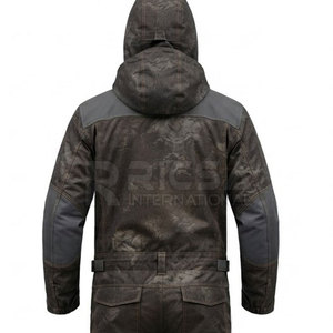 Ensemble imperméable de chasse d'hiver, veste et pantalon respirants en polyester/nylon, équipement de protection contre le vent pour la randonnée et le camping - Product Image 6