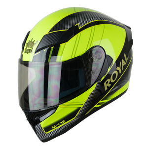 Vietnam Fabriqué Royal M138B Casque de moto intégral Premium ABS Graphic Fermeture à dégagement rapide Vente directe d'usine Nouveau - Product Image 2