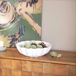 <b>Decorative</b> Ceramic <b>Decorative</b> Bowl Nordic Style Handmade Polished White For Home <b>Decorating</b> Gifting <b>Decorative</b> Item - Product Image 6