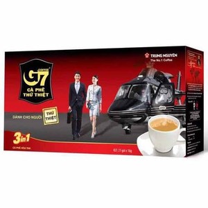 กาแฟสำเร็จรูป ตรา Trung Nguyen G7 3 in 1 พรีเมียม คาเฟอีน 42.5 กรัม (21 ซอง) ผลิตในเวียดนาม ขายส่ง ส่งออก - Product Image 1
