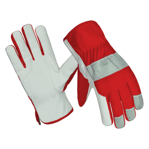 Gants de sécurité industriels en cuir de chèvre, antidérapants, résistants à la chaleur, résistants au froid, résistants aux déchirures, usage général - Product Image 5