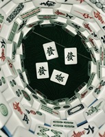 Table de poker Texas de luxe rectangulaire personnalisée avec tuiles de mahjong, nouveau design, pour jeux de casino, avec piédestal en acier inoxydable 304