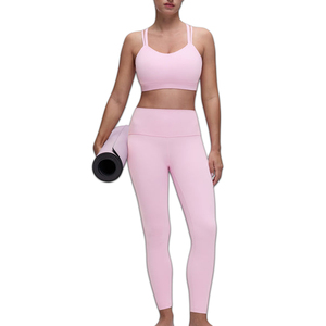 Ropa Deportiva para Mujer, Pantalones Acampanados, Leggings para Entrenamiento, Bra Deportivo y Conjunto de Dos Piezas para Yoga - Product Image 2
