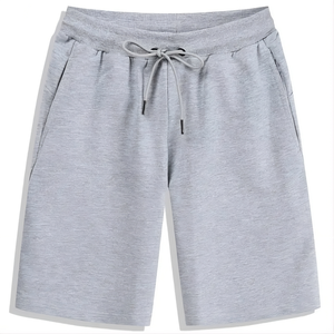 Premium Quality High Street Knitted Jogger Sweat <b>Shorts</b> Men Digital Front Quick Dry Polyester/Cotton French Terry Summer - Product Image 6