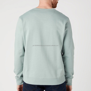 Marca de lujo de alta calidad ODM Unisex polar logotipo personalizado algodón peso pesado cuello redondo sudadera para hombres HoodiesDDP envío - Product Image 3