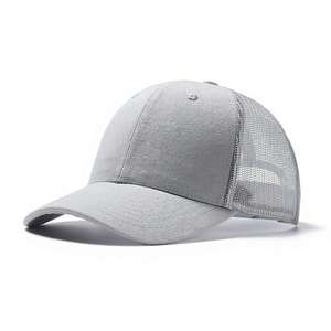 Wholesale <b>Red</b> Trucker Hat Mesh Back Panel Curved Brim Custom Logo Snapback Baseball Cap Adjustable Bulk Supplier USA UK EU B2 - Product Image 3