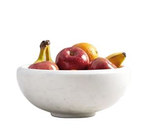 Bol à fruits en marbre antique Bol de service de fruits en marbre de cuisine et de table de haute qualité pour une taille personnalisée à bas prix - Product Image 1