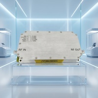 Amplificateur de puissance GaN large bande 100W, 500 MHz à 1000 MHz, gain de 50 dB, amplificateur large bande à haute linéarité, amplificateur UHF à gain de 50 dB