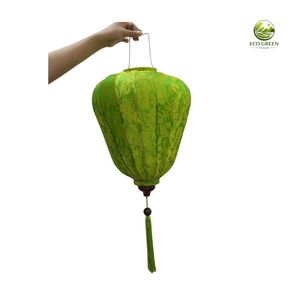 Linternas de Seda Hoi Vietnamitas Hechas a Mano, con Marco de Bambú Plegable, Linterna Colgante Artesanal, Ecológica, de Alta Calidad, Decoración para Fiestas - Product Image 3