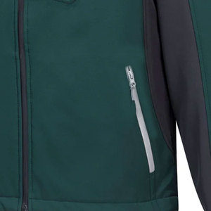 Veste en polaire rouge pour homme, col zippé, respirante, décontractée, pour l'automne, coupe classique, en polyester - Product Image 3