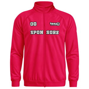 Uniforme Deportivo de Equipo, Chaqueta de Entrenamiento Transpirable de Poliéster/Algodón, Estampada, con Cremallera Completa, Logotipo Personalizado, OEM, ODM, Uniformes Escolares y de Club - Product Image 5