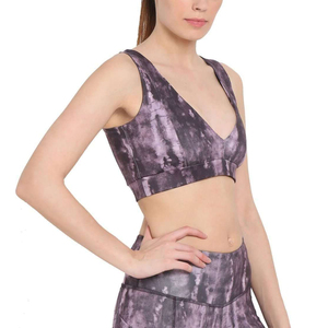 Custom Logo Womens Sportswear <b>Backless</b> <b>Halter</b> Workout <b>Bra</b> High Elastic Fitness Top Seamless Yoga Sports <b>Bra</b> for Women - Product Image 3