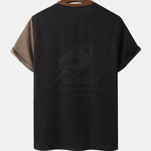 Professional High Quality Lightweight Men T-<b>Shirt</b> With Custom Brand Logo For Casual Summer Streetwear - Product Image 2